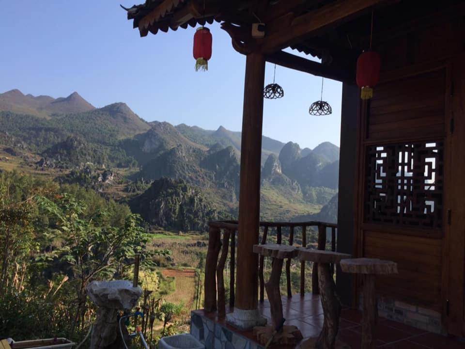 Cici Homestay Dong Van Bagian luar foto